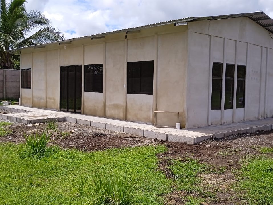 Casa terminada, lista para entregar